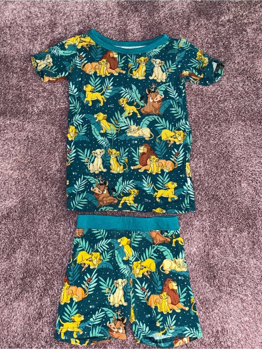 Little Sleepies Lion King Short Set